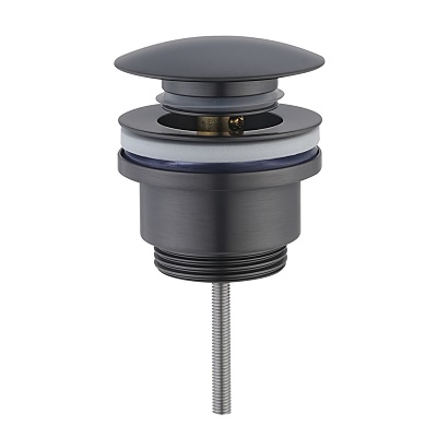 KLIK-KLAK GORNJI DIO SIFONA 5/4" -GUN METAL, bez preliva